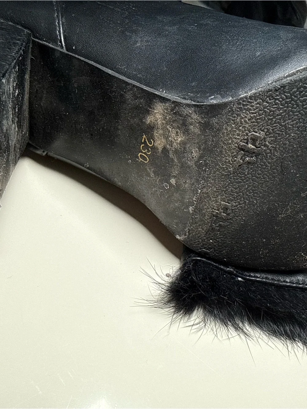 Women’s Black Over-the-Knee Heeled Boots